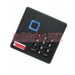 125 kHz ASK (EM) Самостоятелен терминал с четец и клавиатура за контрол на достъп за една врата HEL0014