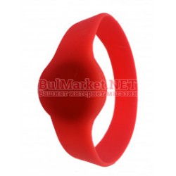 125 kHz ASK (EM4102) безконтактна силиконова гривна за достъп 