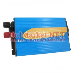 Инвертор от 24 на 220 волта 600 вата