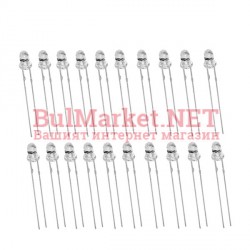 Светодиоди - 50бр. 3мм