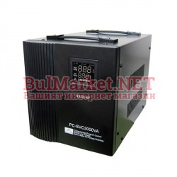 Стабилизатор на напрежение със сервомотор 3000VA / 220V