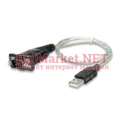Кабел конвертор USB - RS232 DB9 Manhattan
