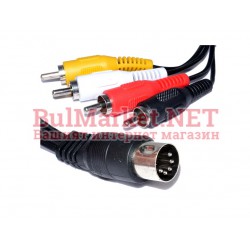 Адаптер преход Петица (женско) - 4 х чинчове (мъжки)