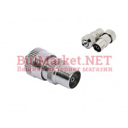 Букса за коаксиален кабел за телевизи (женска)