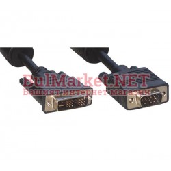 Кабел VGA M - DVI M 1.50 метра